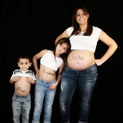 © photo de maman enceinte artistique à Toulon