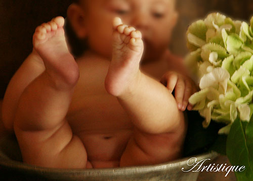 © photo artistique de bébé à Toulon